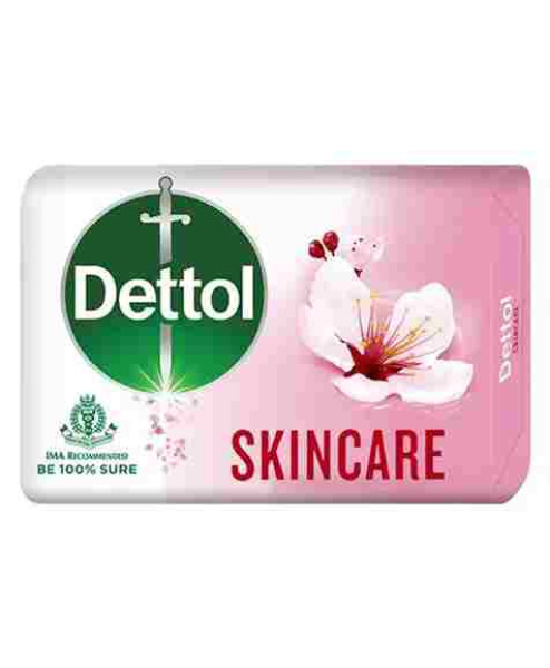 Dettol Skincare Pure Glycerine Soap, Protection from Skin Infection Causing Germs, 75 g